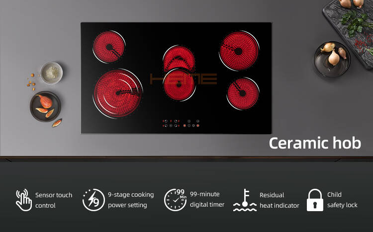 China Ceramic Cooktop OEM - All-Pot Compatible Built-in Hob